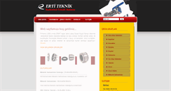 Desktop Screenshot of ertiteknik.com